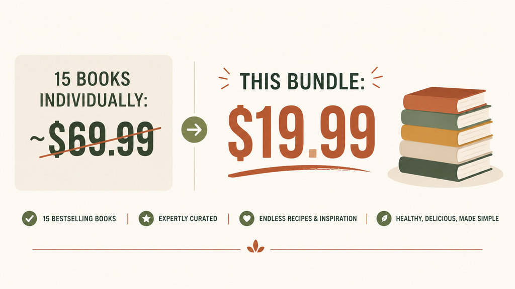 Anti-Inflammatory Cookbooks E-Bundle 2026  – Includes 14+ Free Bonuses!
