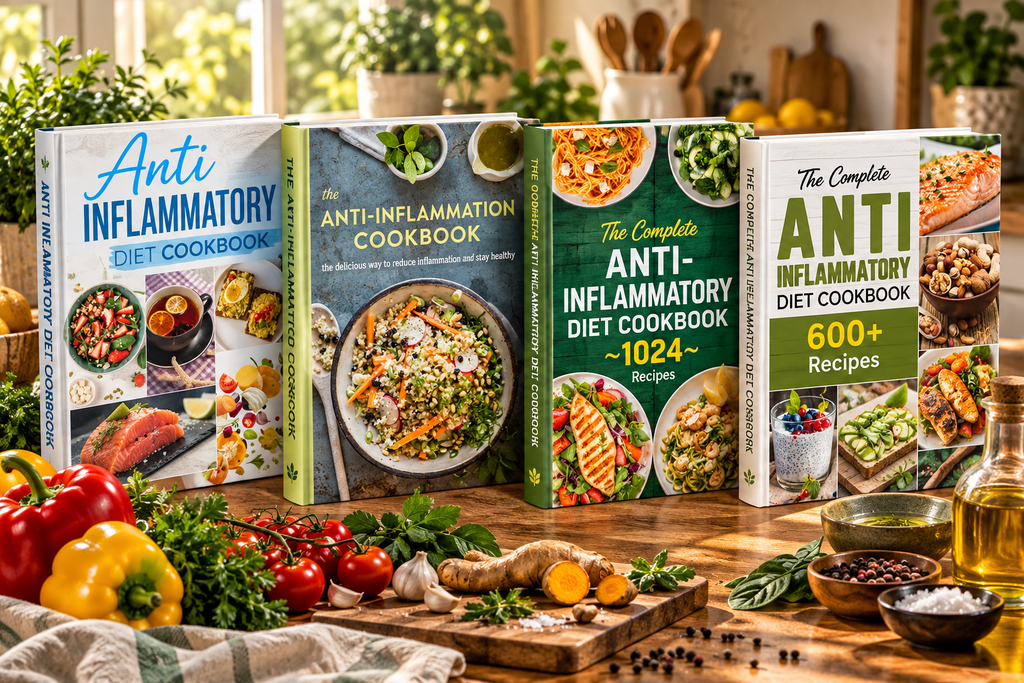 Anti-Inflammatory Cookbooks E-Bundle 2026  – Includes 14+ Free Bonuses!