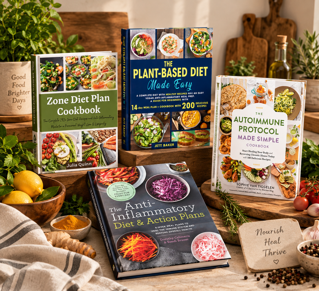 Anti-Inflammatory Cookbooks E-Bundle 2026  – Includes 14+ Free Bonuses!