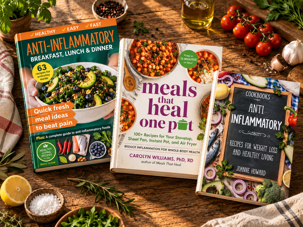 Anti-Inflammatory Cookbooks E-Bundle 2026  – Includes 14+ Free Bonuses!