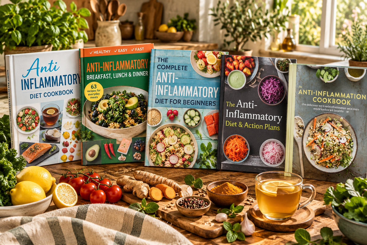 Anti-Inflammatory Cookbooks E-Bundle 2026  – Includes 14+ Free Bonuses!